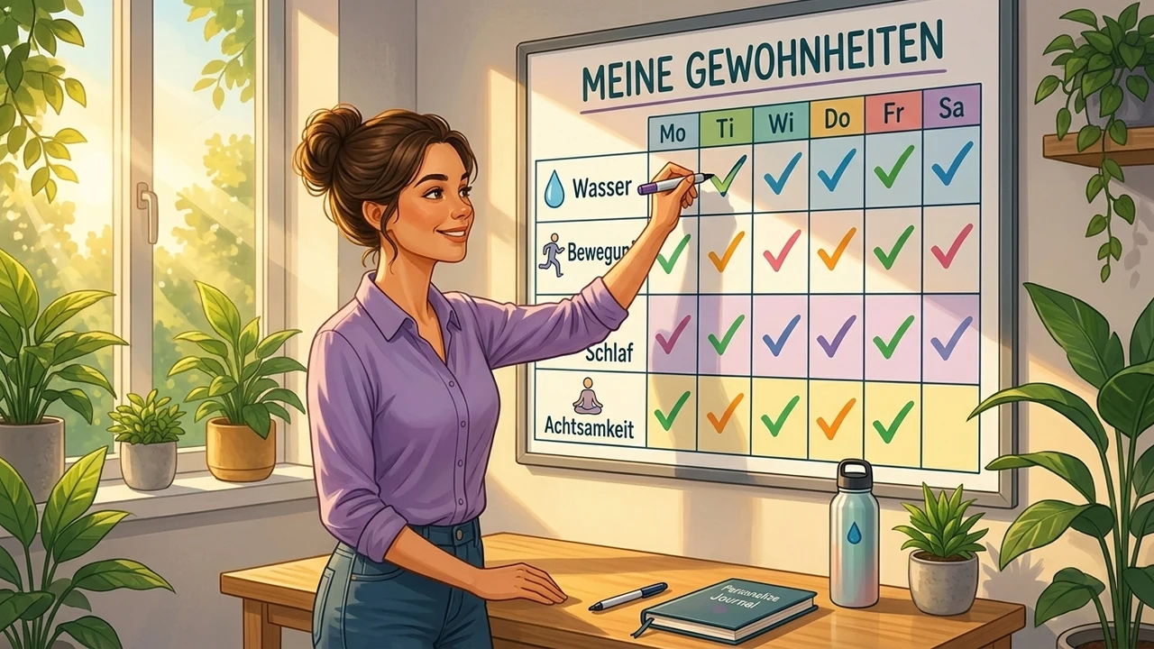 Gesunde Gewohnheiten aufbauen