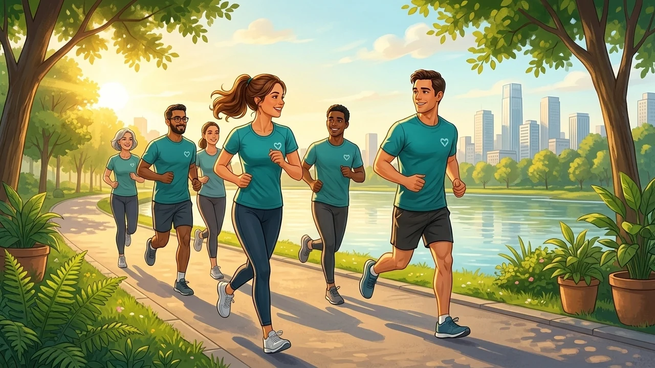 Firmenlauf-Gruppe