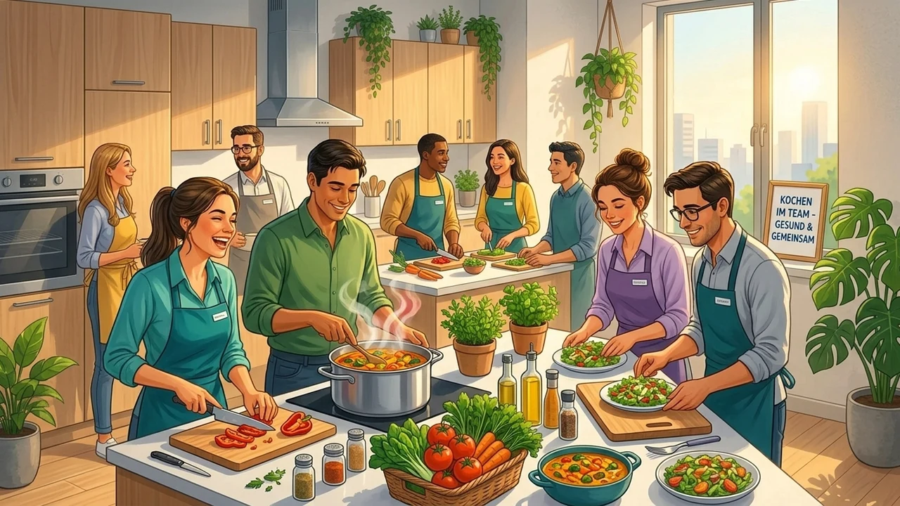 Team-Kochen